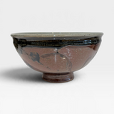 Footed Bowl - Celadon and Tenmoku