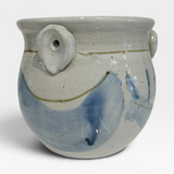 Yarn Bowl - Colman's White and Blue