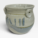 Yarn Bowl - Colman's White and Blue
