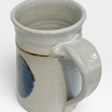Mug, 16oz - Coleman's White, Blue Brush