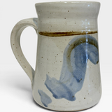 Mug, 16oz - Coleman's White, Blue Brush 2
