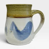 Mug, 16oz - Ash, Coleman's White, Blue Brush 2