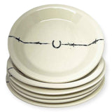 Dessert Plate - horseshoe