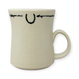 Mug, tall - horseshoe