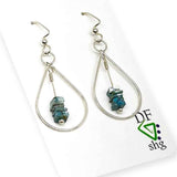 Earrings - Turquoise Pendulum