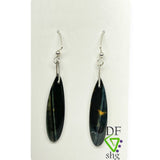 Earrings - Blue Tiger Eye