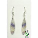 Earrings - Mexican Purple Opal