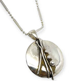 Necklace - round fusion with spheres