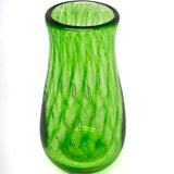 Vase - transparent green II