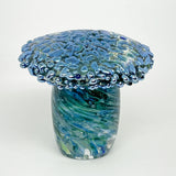 Mushroom - metallic blue