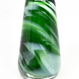 Vase - marbled green