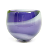 Bowl - marbled purple