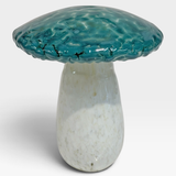 Mushroom - teal / white