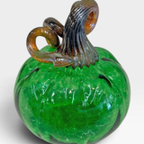 Pumpkin, Sm - emerald with gold stem