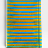 Tray - teal and amber