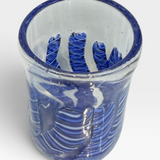Vase / Cup - Blue Striped