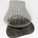 Glass on Rocks 1 - Clear Vessel