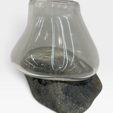 Glass on Rocks 1 - Clear Vessel