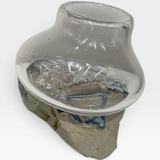 Glass on Rocks 7 - Clear Vessel