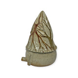 Gnome, med - sgraffito trees, brown