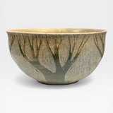 Kitchen Bowl - sgraffito trees