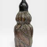 Bottle Vase - Sgraffito Trees, Moody Forest I