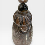 Bottle Vase - Sgraffito Trees, Moody Forest III