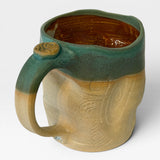 Mug, bumpy - weathered bronze 9