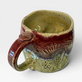 Mug, bumpy - Candy Red 1