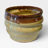 Planter - eggshell swirl