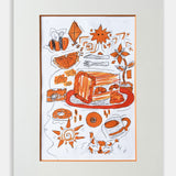 My Sketchbook: Orange Slice