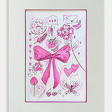 My Sketchbook: Pink Bow
