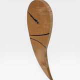 Clock, Figured Maple