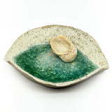 Inside Out: Jill's Eave, Emerald Seas Shell Dish
