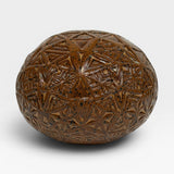 Adult Rattle, Aztec Design - shino