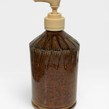 Soap Dispenser, Aztec Design - shino, albany