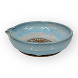 Garlic Grater Dish - blue cascade