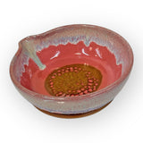 Garlic Grater Dish - peacock