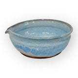 Garlic Grater Dish, Med - blue cascade