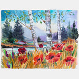 Poppies & Aspen