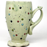 Mug with Skirt- candy glaze