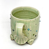 Mug with Feet - candy glaze I