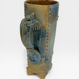 Tall Mug with Feet - dots and skulls I