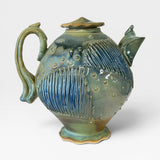 Teapot - blue and teal