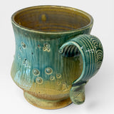 Mug with Foot & Skull Stamp 1