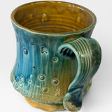 Mug with Foot & Skull Stamp 2