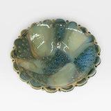 Wide Bowl with Scalloped Lip