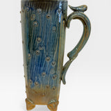 Tall Mug with Feet - dots and skulls II