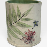 Utensil Crock - botanicals 2
