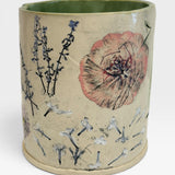 Utensil Crock - botanicals 2